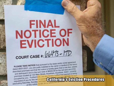 California's Eviction Procedures
